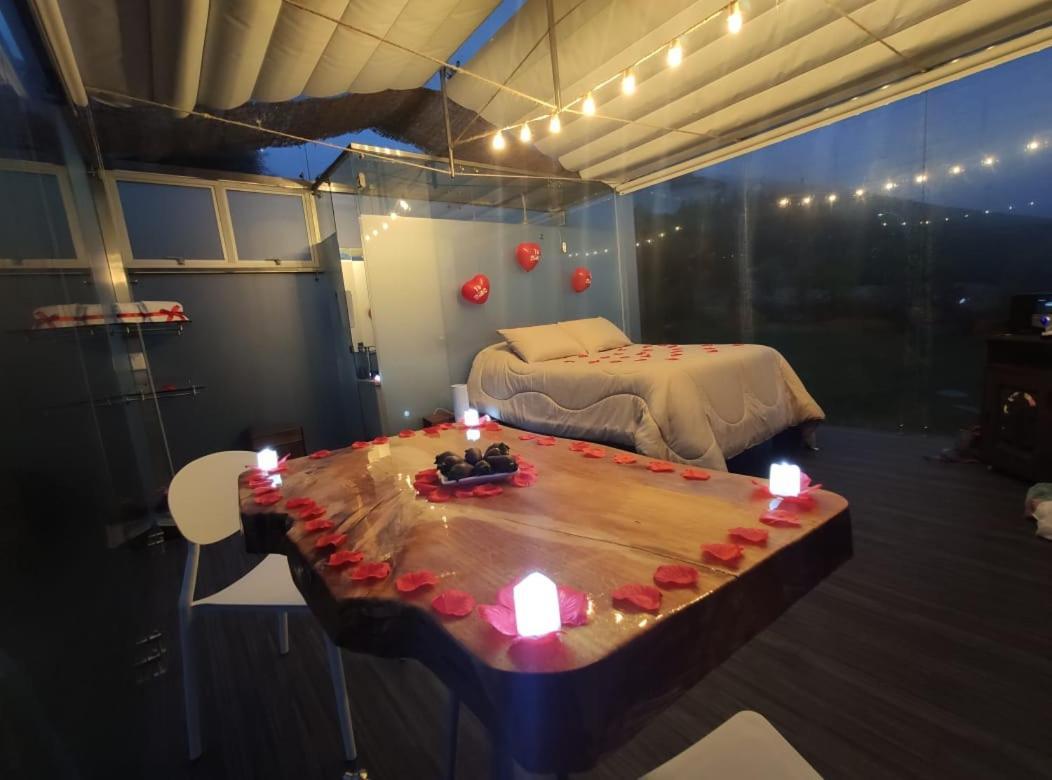 Glamping Cristal Hotell Guatavita Eksteriør bilde
