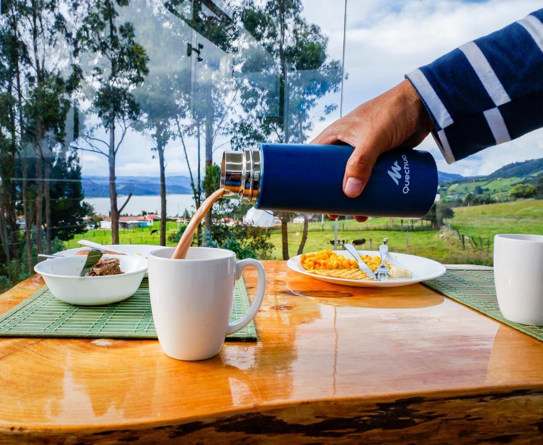 Glamping Cristal Hotell Guatavita Eksteriør bilde